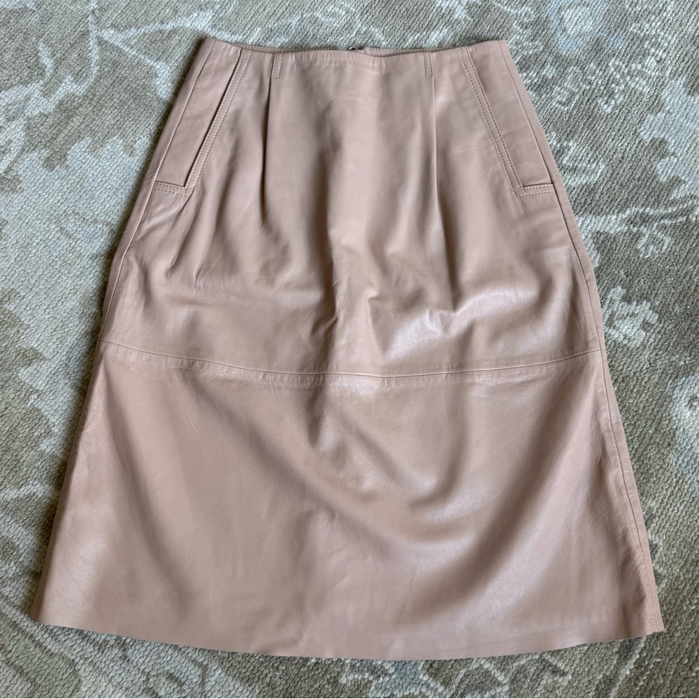 100% Leather French Connection Skirt